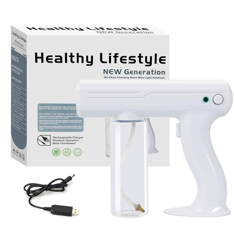 New Design Handheld Rechargeable Nano Sprayer Disinfection Spray Gun, Large Capacity Electric Sprayer Nozzle