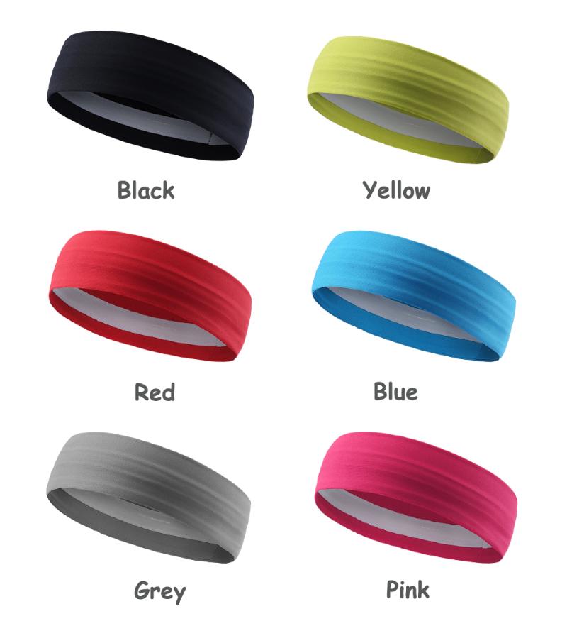 Sport Headband Head Sweat Band Run Football Tennis Headscarf Silicone Anti-slip Elastic Sweatband HairBand For Women And Men, Yellow;black
Sport Headband Head Sweat Band Run Football Tennis Headscarf Silicone Anti-slip Elastic Sweatband HairBand For Women And Men, Yellow;black
