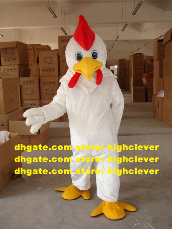 White Chicken Chook Cock Rooster Chick Mascot Costume Adult Cartoon Character Couple Photos Thanks Will CX4036 Free Ship, Red;yellow
White Chicken Chook Cock Rooster Chick Mascot Costume Adult Cartoon Character Couple Photos Thanks Will CX4036 Free Ship, Red;yellow