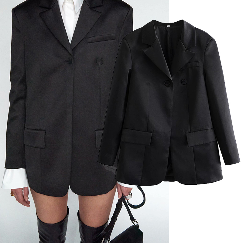 Women's Down & Parkas Women Autumn Fashion silk texture Suit CoatvestSingle Breasted jackets Coat Female Outerwear Chic Tops IGID, Black
Women's Down & Parkas Women Autumn Fashion silk texture Suit CoatvestSingle Breasted jackets Coat Female Outerwear Chic Tops IGID, Black