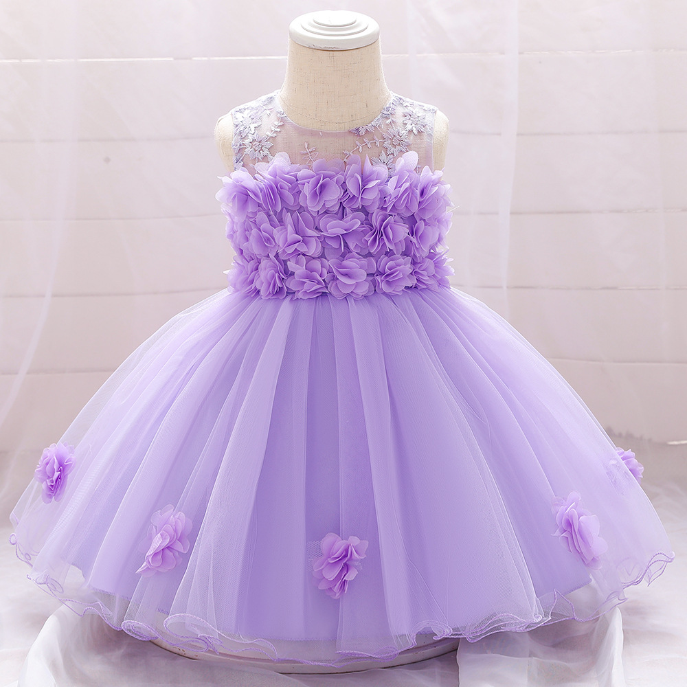 Infant Flower Dress for Girls Baby Christening First Year Birthday Desses Newborn Toddler Party Clothes Kids Princess Dress, Light purple
Infant Flower Dress for Girls Baby Christening First Year Birthday Desses Newborn Toddler Party Clothes Kids Princess Dress, Light purple