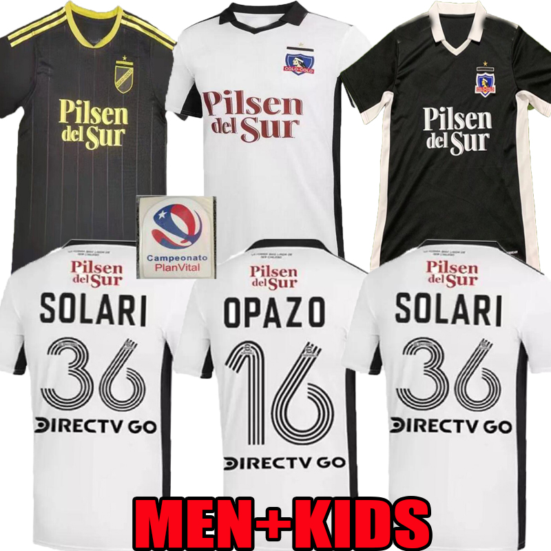 2022 2023 Colo Colo home away soccer Jerseys FALCON BLANDI SUAZO CAMPOS 22 23 OPAZO Player Fan Version woman+kids football shirt, Black;yellow
2022 2023 Colo Colo home away soccer Jerseys FALCON BLANDI SUAZO CAMPOS 22 23 OPAZO Player Fan Version woman+kids football shirt, Black;yellow