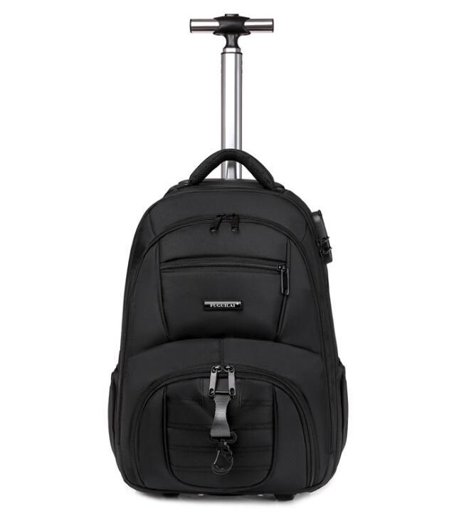 School Bags 18 Inch Travel Trolley Bag Men Rolling Backpack Wheeled With Wheels Luggage For Teenagers
School Bags 18 Inch Travel Trolley Bag Men Rolling Backpack Wheeled With Wheels Luggage For Teenagers