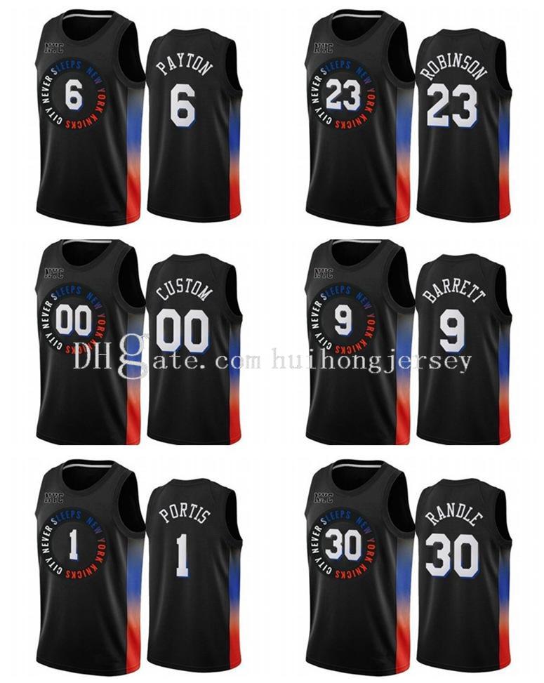 2021 Men 9 RJ Barrett Basketball Jersey Randle Payton Kevin Knox II Swingman City 20 21 Jerseys Black Icon Edition, Colour 2
2021 Men 9 RJ Barrett Basketball Jersey Randle Payton Kevin Knox II Swingman City 20 21 Jerseys Black Icon Edition, Colour 2