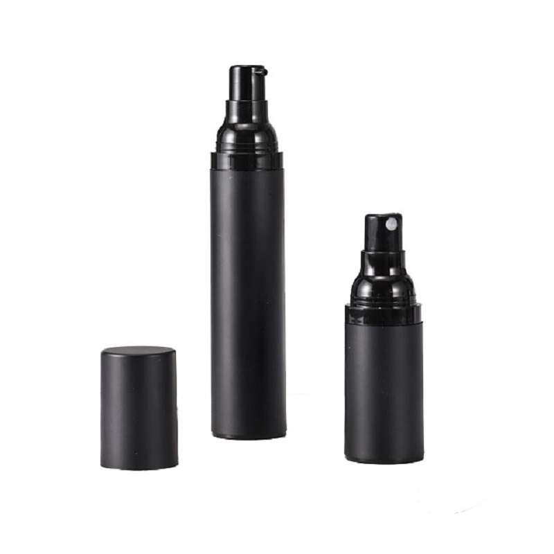 Empty Black Frosted Plastic AS Spray Pump Bottles Airless 15ml 30ml 50ml Dispenser for Cosmetic Liquid/Lotion
Empty Black Frosted Plastic AS Spray Pump Bottles Airless 15ml 30ml 50ml Dispenser for Cosmetic Liquid/Lotion