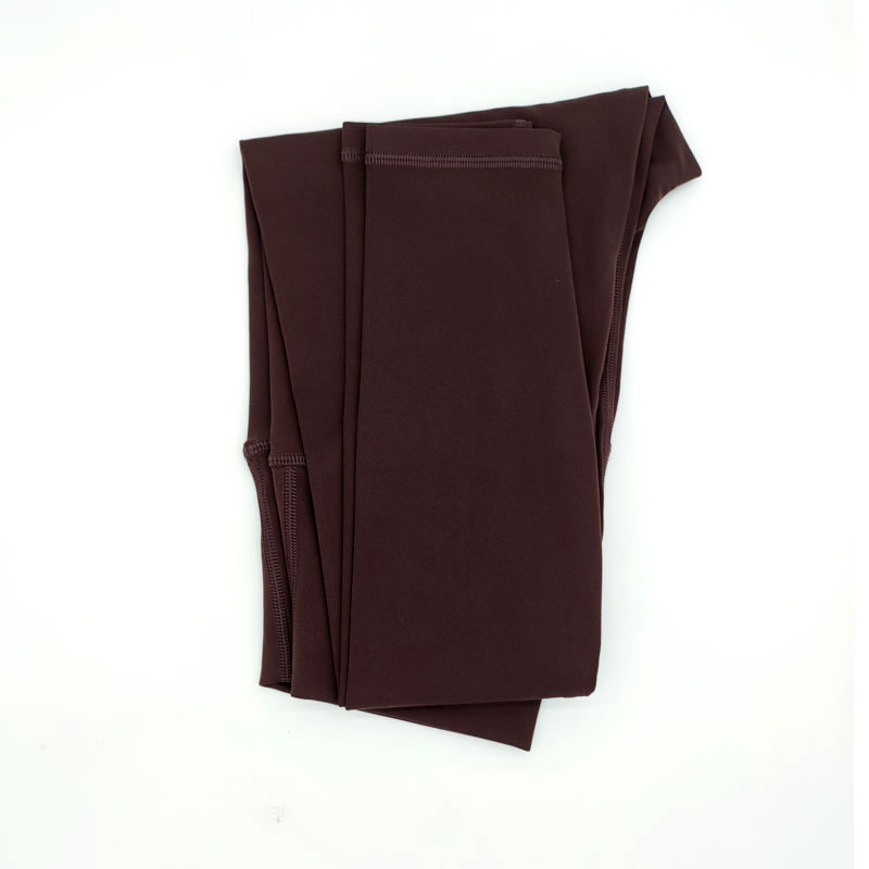 037B-High Rise Tights Solid Color Yoga Pants have T-line Elastic Leggings Naked Feeling Sweatpants Women Trousers with Waistband Pocket