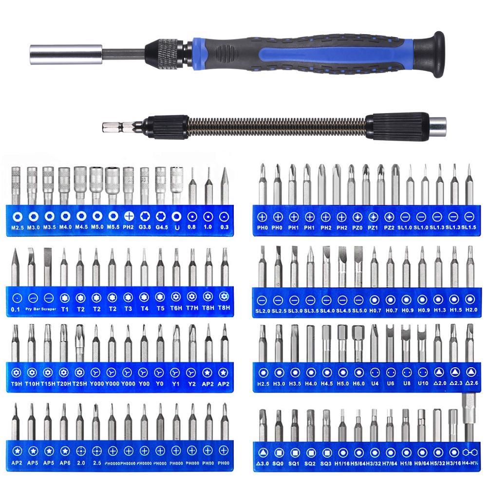Oria key precision slot kit 126 in a magnetic screwdriver set screwdriver tool kit for mobile phone game tablet pc