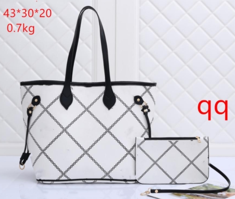 Handbag shoulder bag classic graffiti design high quality women large capacity designer two-piece 7285#40156#43cm, White
Handbag shoulder bag classic graffiti design high quality women large capacity designer two-piece 7285#40156#43cm, White