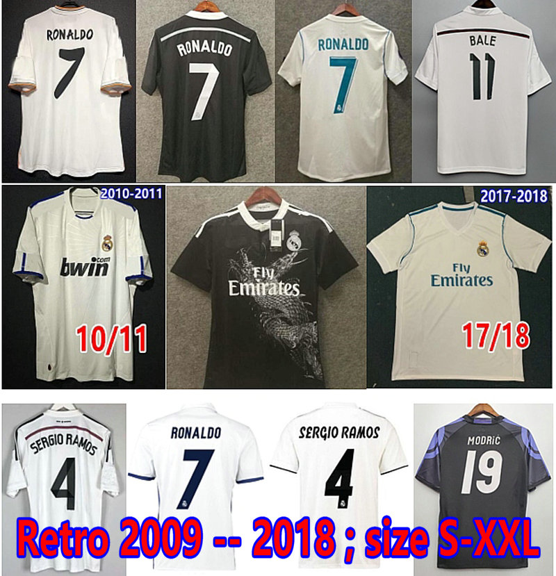 Real madrid retro soccer jersey RONALDO BENZEMA BALE jerseys modric KAKA SERGIO RAMOS camesita de futol 09 10 11 12 13 14 15 16 17 18 classic football shirt, 17/18 home
Real madrid retro soccer jersey RONALDO BENZEMA BALE jerseys modric KAKA SERGIO RAMOS camesita de futol 09 10 11 12 13 14 15 16 17 18 classic football shirt, 17/18 home