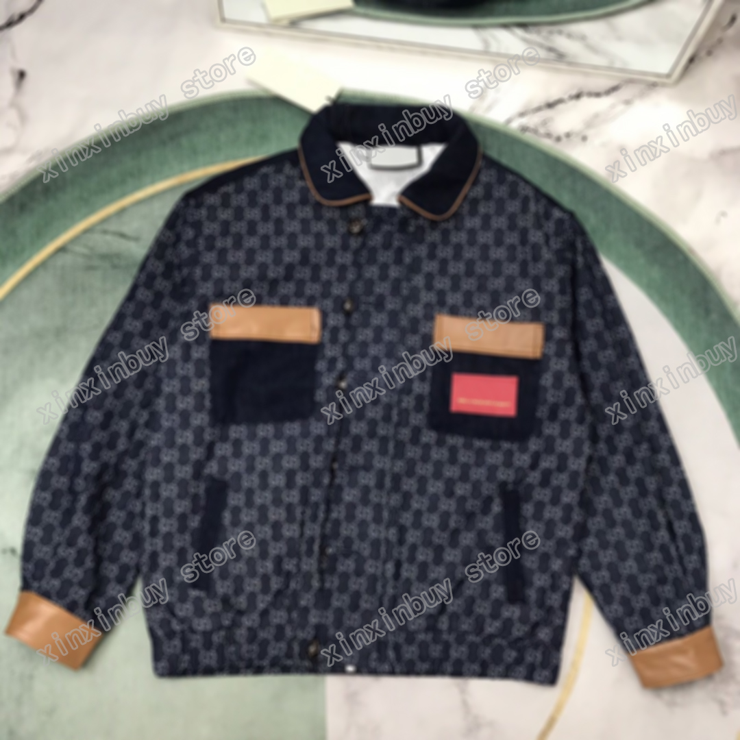 21ss mens women designers Jackets Denim Jacquard leather letter clothes streetwear Coats Outerwear Hooded men Clothing Cotton black white navy blue xinxin, Multi
21ss mens women designers Jackets Denim Jacquard leather letter clothes streetwear Coats Outerwear Hooded men Clothing Cotton black white navy blue xinxin, Multi