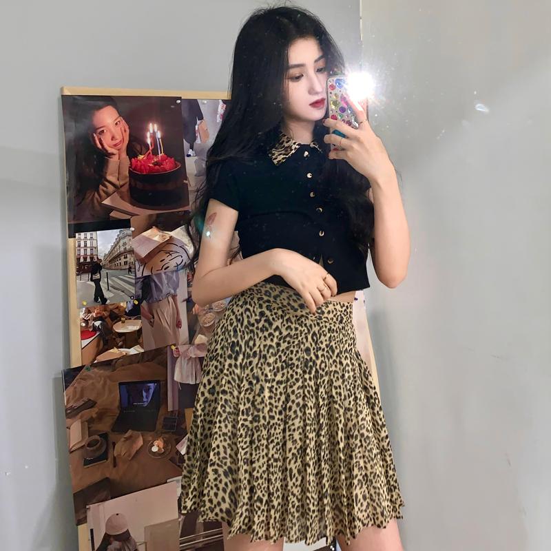 Spring Skirts Womens 2021 Summer Harajuku Korean Style Fashion Friends Vintage Leopard High Waist Pleated Skirt Women, Multi
Spring Skirts Womens 2021 Summer Harajuku Korean Style Fashion Friends Vintage Leopard High Waist Pleated Skirt Women, Multi