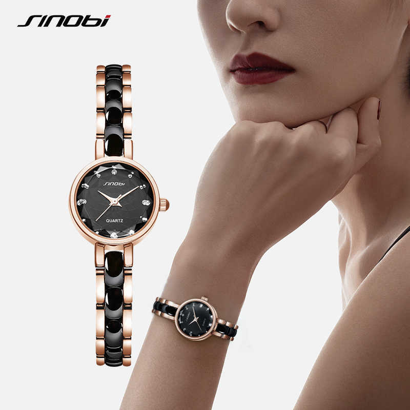 SINOBI Ladies Clock Luxury Rose Golden Women Watches Fashion Diamond Female Quartz Wristwatches Relogio Feminino Zegarek Damski 210616, Black golden
SINOBI Ladies Clock Luxury Rose Golden Women Watches Fashion Diamond Female Quartz Wristwatches Relogio Feminino Zegarek Damski 210616, Black golden