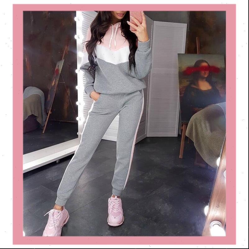 fashion pink sportswear autumn winter womens hoodies korean hooded jogger sweater pants tracksuit two piece set plus size clothing, Black
fashion pink sportswear autumn winter womens hoodies korean hooded jogger sweater pants tracksuit two piece set plus size clothing, Black