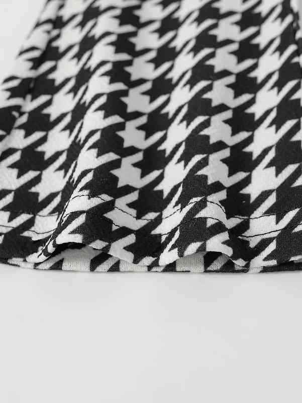 Baby 3pcs Polka Dot & Houndstooth Flare Leg Pants SHE