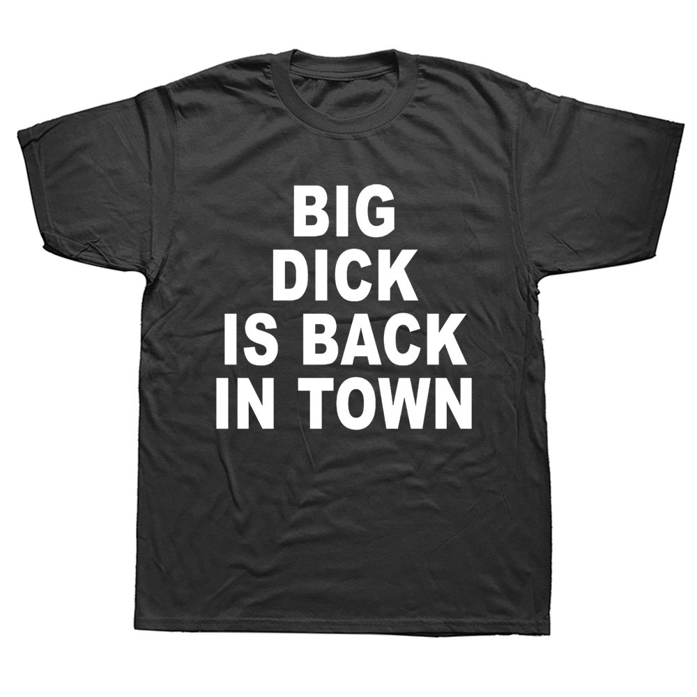 I'm Shy But i Have a t Shirt Funny Birthday Gift for Best Friend Husband Men Summer Big Dick Is Back in Town T-shirt, White;black
I'm Shy But i Have a t Shirt Funny Birthday Gift for Best Friend Husband Men Summer Big Dick Is Back in Town T-shirt, White;black