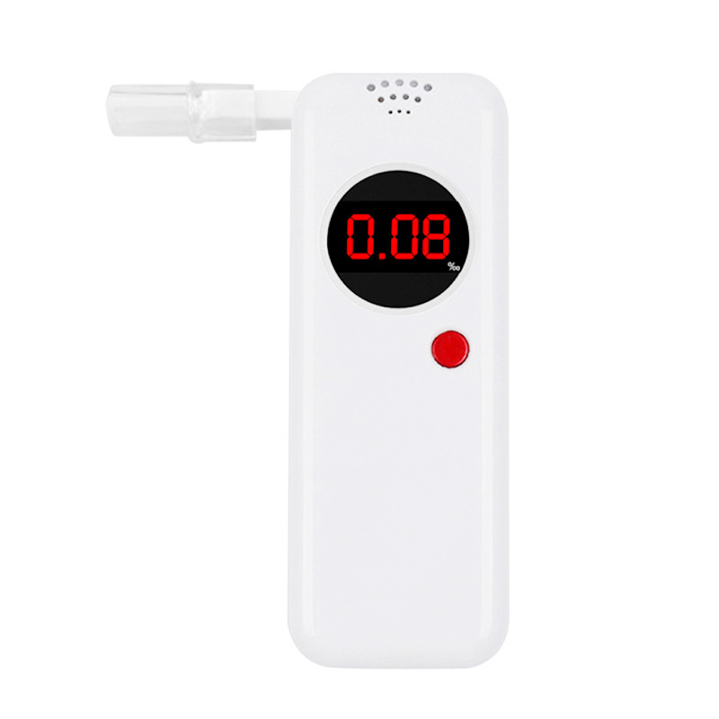 Update Alcohol Breath Test Tool Breathalyzer Analyzer Detector Breathalizer Device LCD Screen Drunk Driving Alcohols Tester