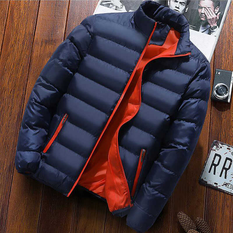 Winter Warm Men Jacket Coat Casual Autumn Stand Collar Puffer Thick Cotton Parka Male Men Winter Down Jacket Men Canada Q0901, Black
Winter Warm Men Jacket Coat Casual Autumn Stand Collar Puffer Thick Cotton Parka Male Men Winter Down Jacket Men Canada Q0901, Black