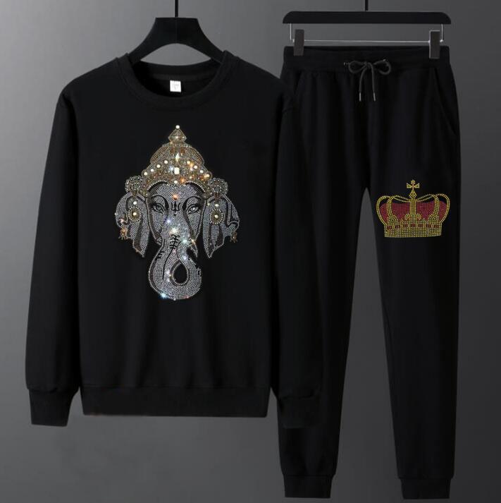 men's tracksuits fashion brand broca de long sleeve nice sweater two casual thin suit parts men's suits 3mvi, Gray
men's tracksuits fashion brand broca de long sleeve nice sweater two casual thin suit parts men's suits 3mvi, Gray