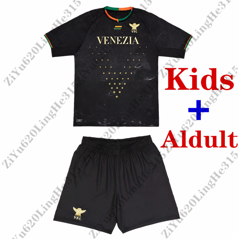 ADULTO Kids Set Venezia FC Soccer Jersey 2021 22 ARAMU JUNIOR Men Maillots De Foot BUSIO MAZZOCCHI Child Football Shirt Kit uniform sets, Black
ADULTO Kids Set Venezia FC Soccer Jersey 2021 22 ARAMU JUNIOR Men Maillots De Foot BUSIO MAZZOCCHI Child Football Shirt Kit uniform sets, Black