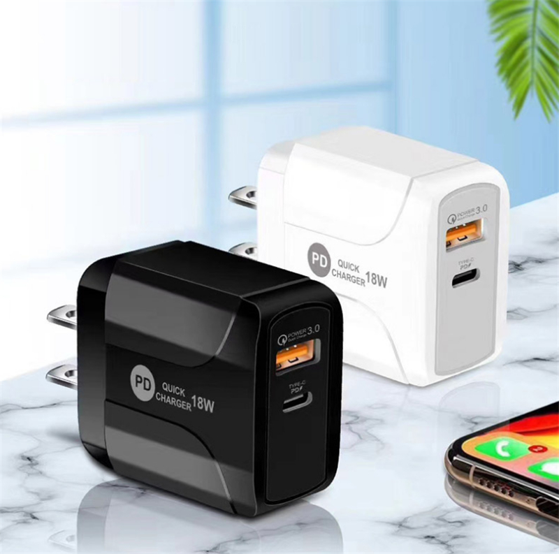 18W Quick Type C Charger QC 3.0 PD Wall Chargers EU US UK Plug For iPhone 13 Pro Max 11 XsMax Lg Android phone
18W Quick Type C Charger QC 3.0 PD Wall Chargers EU US UK Plug For iPhone 13 Pro Max 11 XsMax Lg Android phone