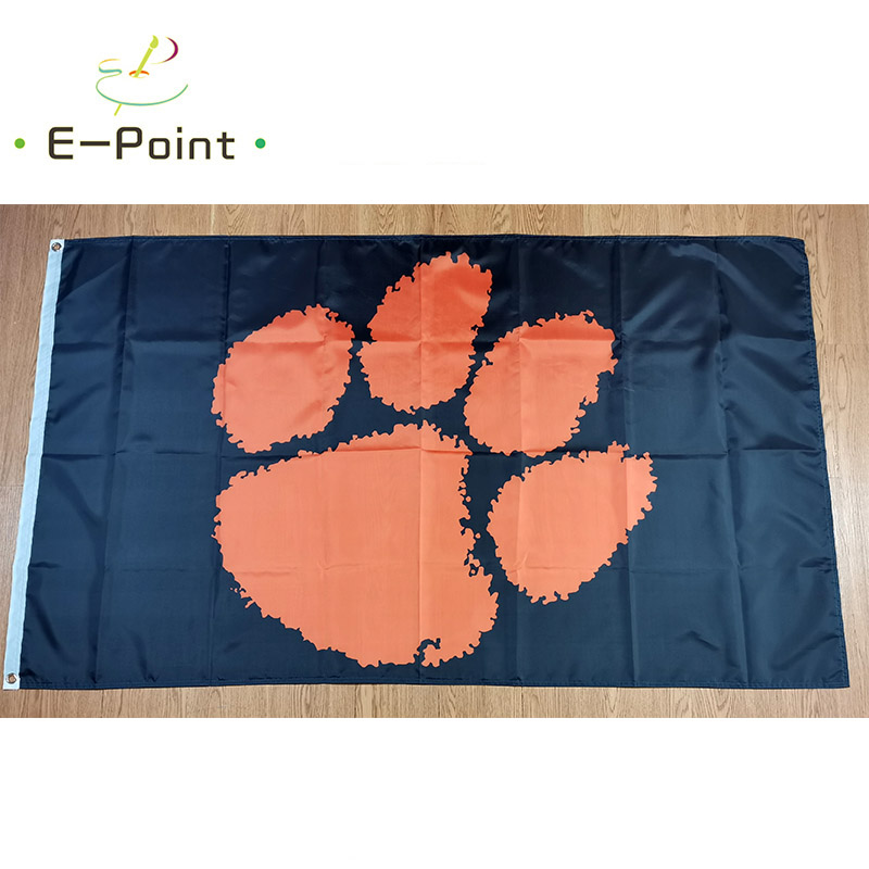 NCAA Clemson Tigers Flag 3*5ft (90cm*150cm) Polyester flag Banner decoration flying home & garden flag Festive gifts
NCAA Clemson Tigers Flag 3*5ft (90cm*150cm) Polyester flag Banner decoration flying home & garden flag Festive gifts