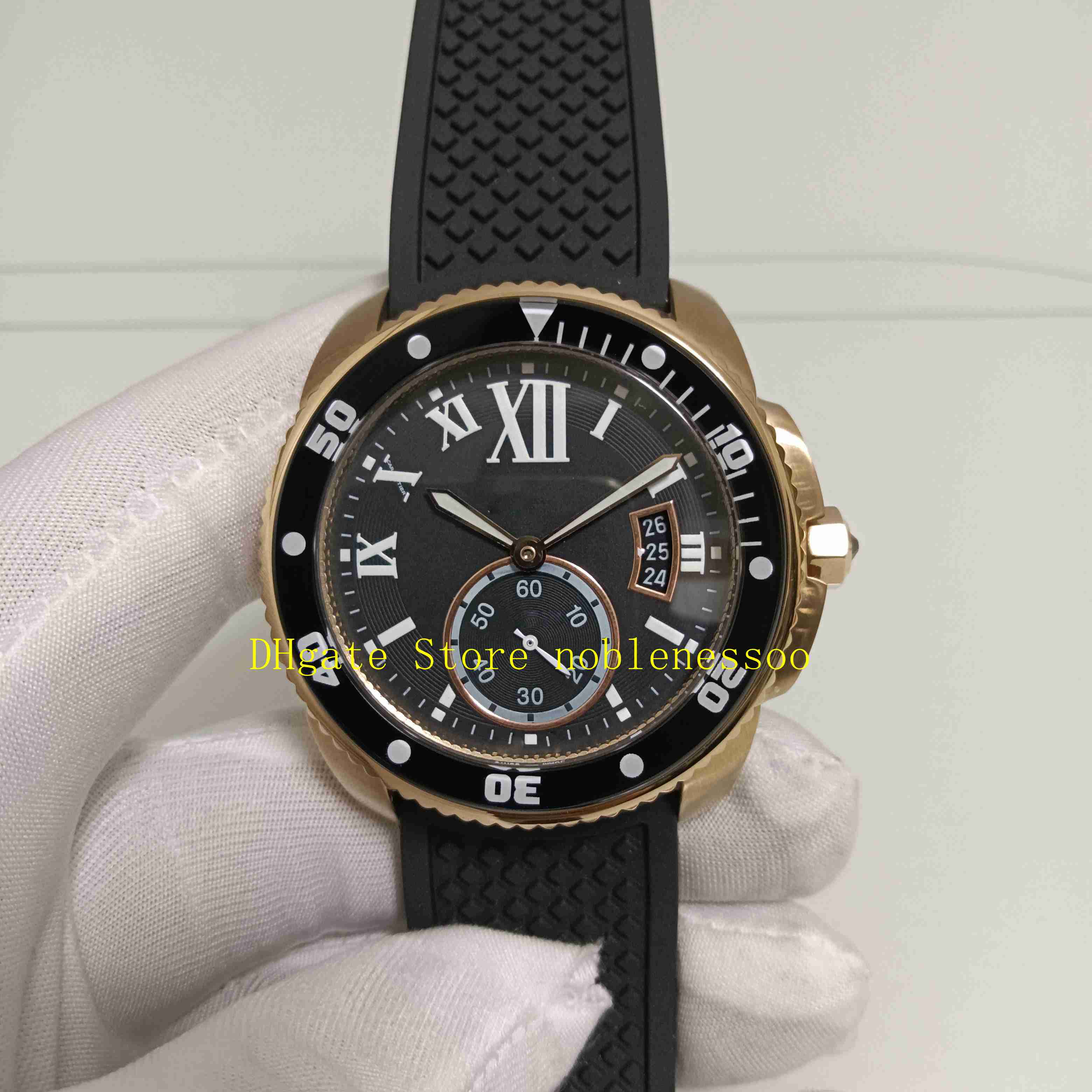 Real Photo In Original Box Watch Mens W7100052 42MM 300M Black Dial Rubber Bracelet Asia 2813 Movement Men's Automatic Mechanical Watches Men Wristwatches, 01
Real Photo In Original Box Watch Mens W7100052 42MM 300M Black Dial Rubber Bracelet Asia 2813 Movement Men's Automatic Mechanical Watches Men Wristwatches, 01