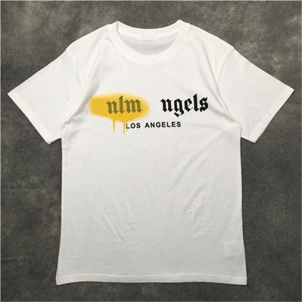 Palms Angels mens t shirt PA Clothing spray letter short sleeve spring summer tide brand men and women with the same casual all-match loosew, White;black
Palms Angels mens t shirt PA Clothing spray letter short sleeve spring summer tide brand men and women with the same casual all-match loosew, White;black