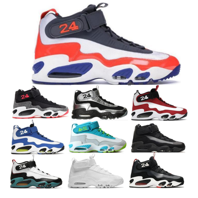 Griffey 1 GS Men Basketball Shoes Front and rear cushion Thick-soled increased daddy shoes Sneakers red blue black Orange Mens Sports Tennis Training Shoe
Griffey 1 GS Men Basketball Shoes Front and rear cushion Thick-soled increased daddy shoes Sneakers red blue black Orange Mens Sports Tennis Training Shoe