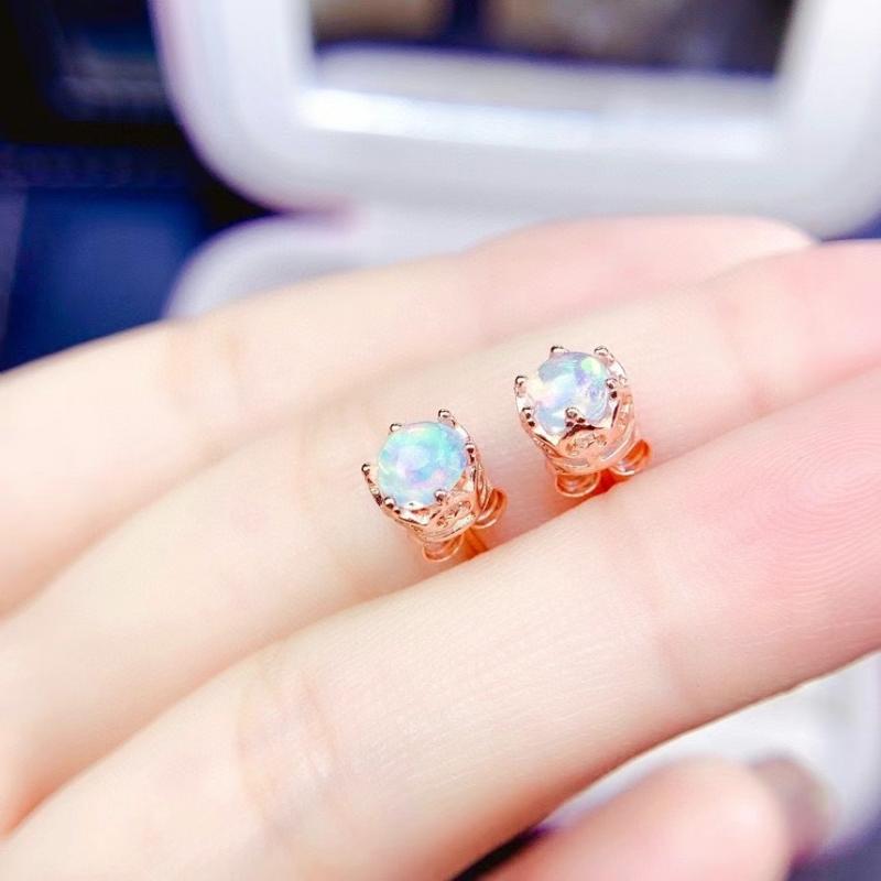 Dangle & Chandelier MeiBaPJ Natural Opal Gemstone Simple Small Stud Earrings For Women Real 925 Sterling Silver Charm Fine Wedding Jewelry
Dangle & Chandelier MeiBaPJ Natural Opal Gemstone Simple Small Stud Earrings For Women Real 925 Sterling Silver Charm Fine Wedding Jewelry