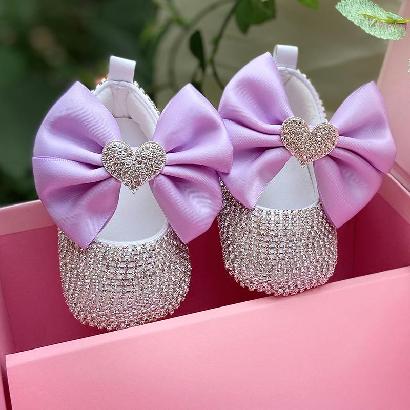 First Walkers Dollbling Summer Girl Infant Customized Size Personalized Style Light Purple Love Bling Diamond Fabric Shoes For Toddler
First Walkers Dollbling Summer Girl Infant Customized Size Personalized Style Light Purple Love Bling Diamond Fabric Shoes For Toddler