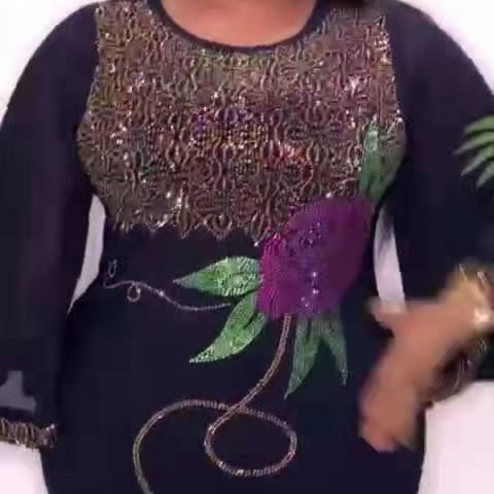 Muslim euramerican Africa beautiful womens dress noble temperament dress fashionable diamond robe
Muslim euramerican Africa beautiful womens dress noble temperament dress fashionable diamond robe