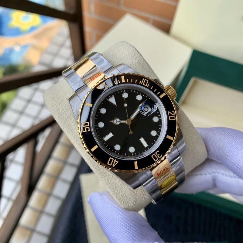 Luxury men's watch submarine calendar 40mm classic luminous efficient waterproof table box mechanical movement Factory direct sale Wris, Slivery;brown
Luxury men's watch submarine calendar 40mm classic luminous efficient waterproof table box mechanical movement Factory direct sale Wris, Slivery;brown