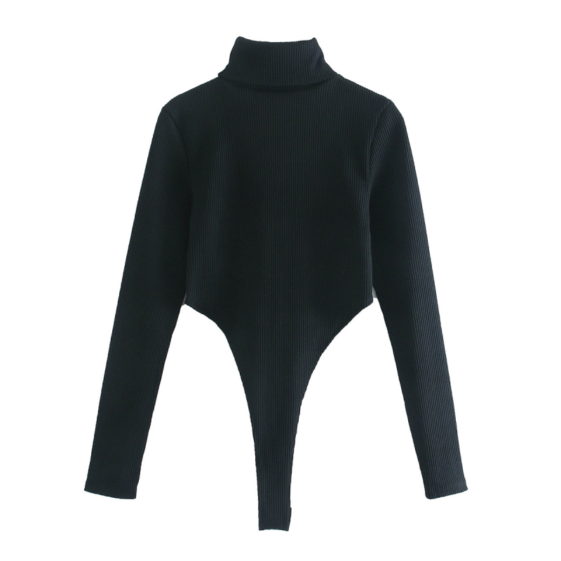 Sexy Woman Irregular Edge Turtleneck Sweater Fashion Ladies Autumn Black Knitted Tops Female Cool Long Sleeve Knitwear 210515