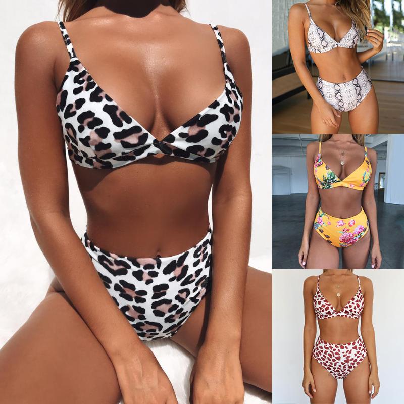 Women' Swimwear 2021 Sexy Leopard Bikini Set High Waist Push-Up Swimsuit Bathing Suit Women Sikini Two-piece
Women' Swimwear 2021 Sexy Leopard Bikini Set High Waist Push-Up Swimsuit Bathing Suit Women Sikini Two-piece