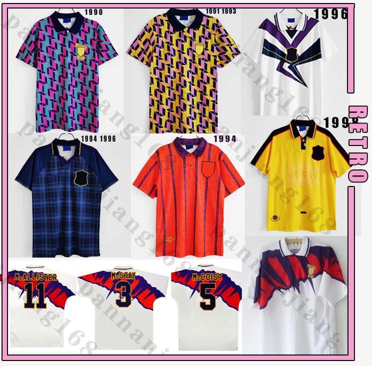 Scotland 90 91 93 94 95 96 1998 World Cup Final Away Retro soccer Jerseys away vintage classic football shirt, Black;yellow
Scotland 90 91 93 94 95 96 1998 World Cup Final Away Retro soccer Jerseys away vintage classic football shirt, Black;yellow