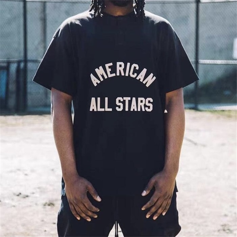 21ss USA spring summer 7th Arc flocking Logo Button T Shirt coot street American All Stars Men Women Cotton Tee Tshirt, White;black
21ss USA spring summer 7th Arc flocking Logo Button T Shirt coot street American All Stars Men Women Cotton Tee Tshirt, White;black
