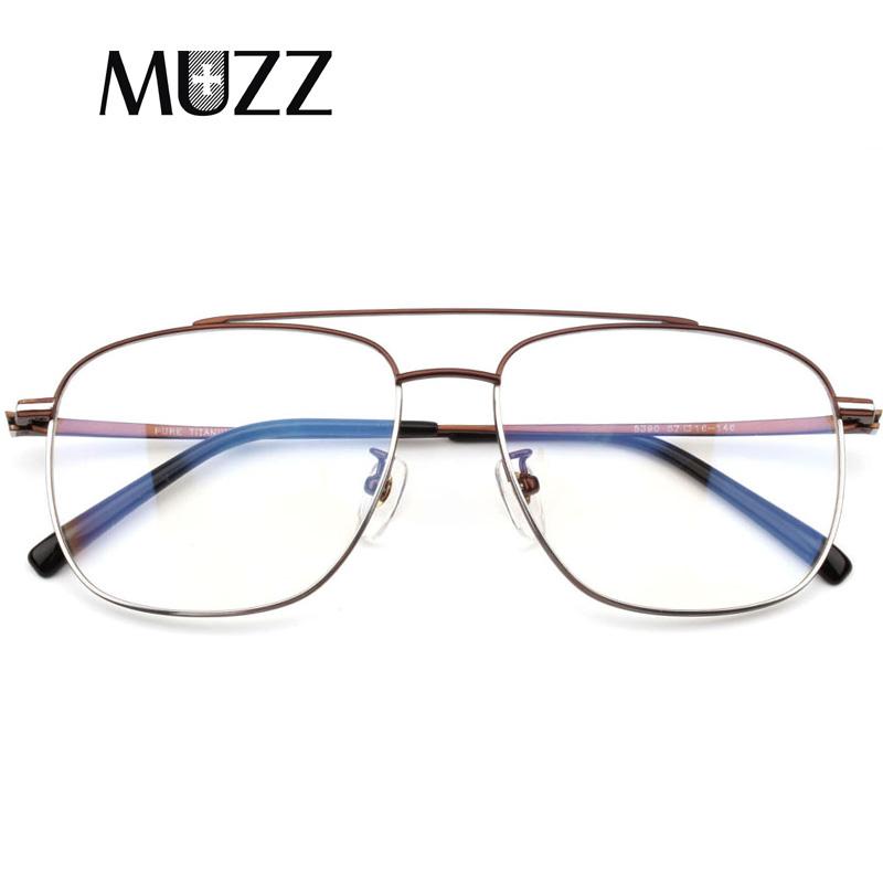 Fashion Sunglasses Frames MUZZ Pure Titanium Eyeglasses Frame Men Ultralight Retro Prescription Glasses Square Myopia Optical Eyewear
Fashion Sunglasses Frames MUZZ Pure Titanium Eyeglasses Frame Men Ultralight Retro Prescription Glasses Square Myopia Optical Eyewear