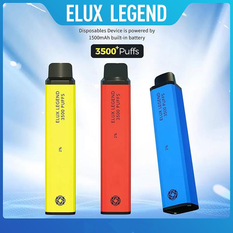 Elux Legend Newest Disposable E cigarettes 3500Puffs Vape Pen 1500mAh Battery Vaporizer Stick Vapor Kit 2% 10ml Pre Filled Cartridge Device geek bar elf lux bang Mesh
Elux Legend Newest Disposable E cigarettes 3500Puffs Vape Pen 1500mAh Battery Vaporizer Stick Vapor Kit 2% 10ml Pre Filled Cartridge Device geek bar elf lux bang Mesh