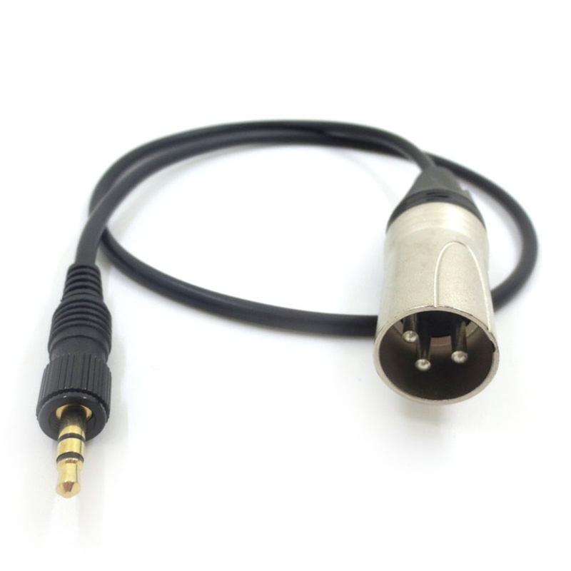 Microphones 3.5mm Audio Cable XLR 3 Pin For Sony UWP D11 D21 P03B Sound Recording Equipment Wireless Microphone Accessories