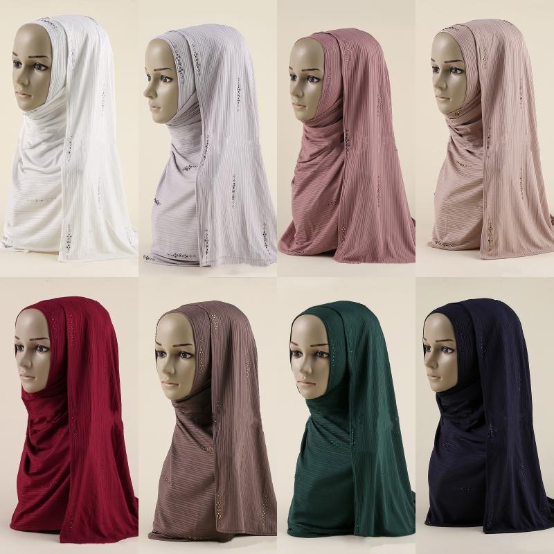 Scarves High Quality Stretchy Jersey Scarf For Muslim Women Soild Hijab Head Wraps Long Turban Arab Shawls
Scarves High Quality Stretchy Jersey Scarf For Muslim Women Soild Hijab Head Wraps Long Turban Arab Shawls