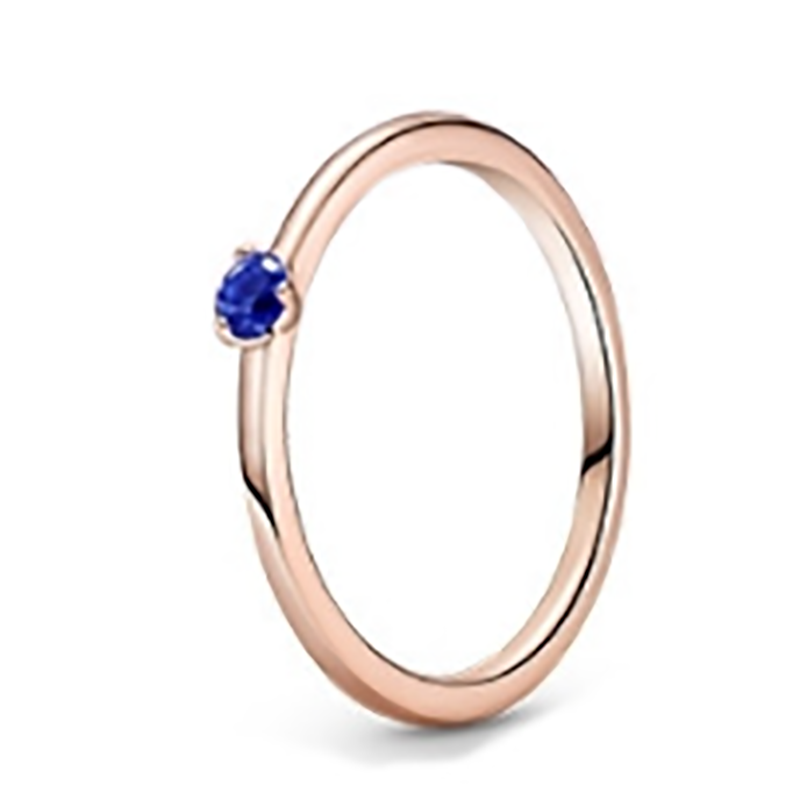 NEW 100% 925 Sterling Silver Ring Fit Love Heart Diamond Red Blue Green Birth Stone Rings for European Women Wedding Original Fashion Jewelry