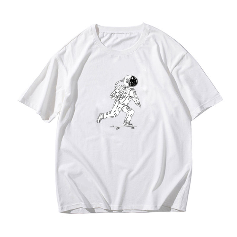 Men's Cartoon Printed T-Shirt Short Sleeve O Neck Solid Tank Tops Astronauts Printings Casual Steet Style with Taiknauts, Rockets black
Men's Cartoon Printed T-Shirt Short Sleeve O Neck Solid Tank Tops Astronauts Printings Casual Steet Style with Taiknauts, Rockets black