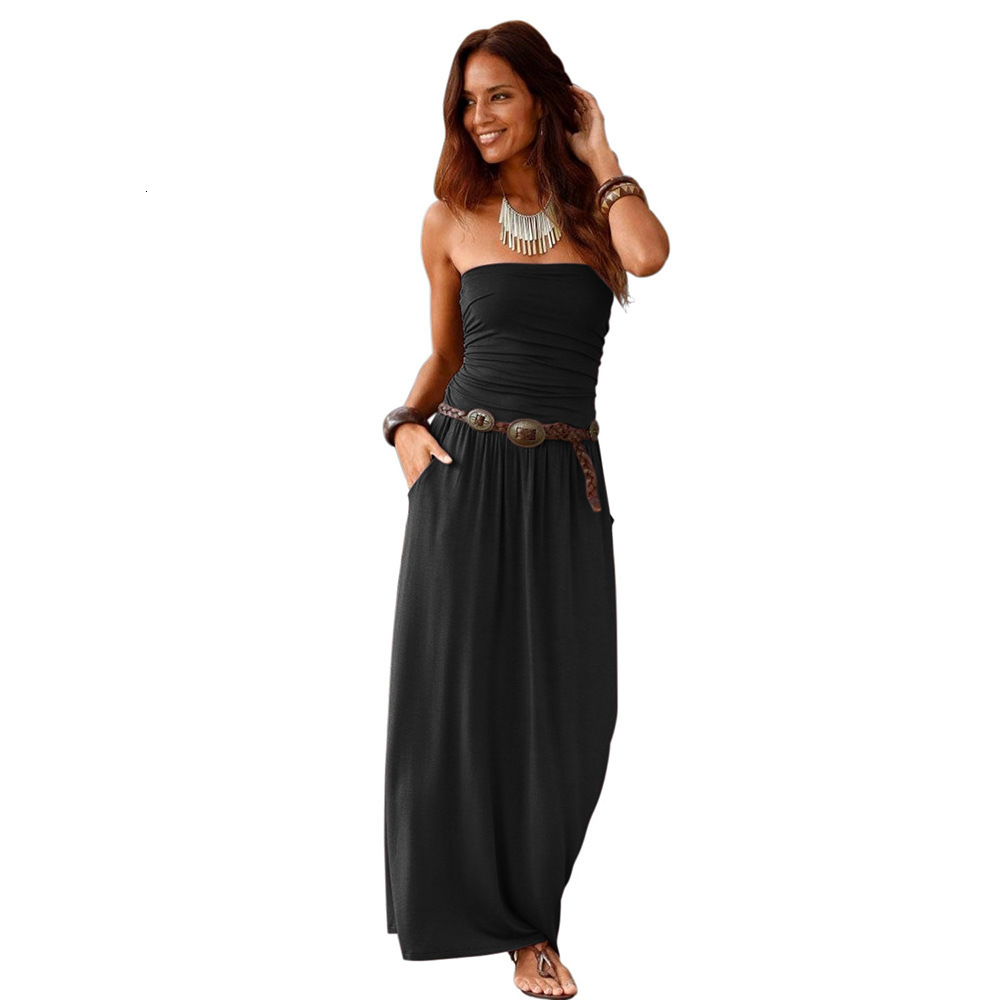 2020 summer women's bra one neck sleeveless off shoulder loose Jumpsuit dress, Black;gray
2020 summer women's bra one neck sleeveless off shoulder loose Jumpsuit dress, Black;gray