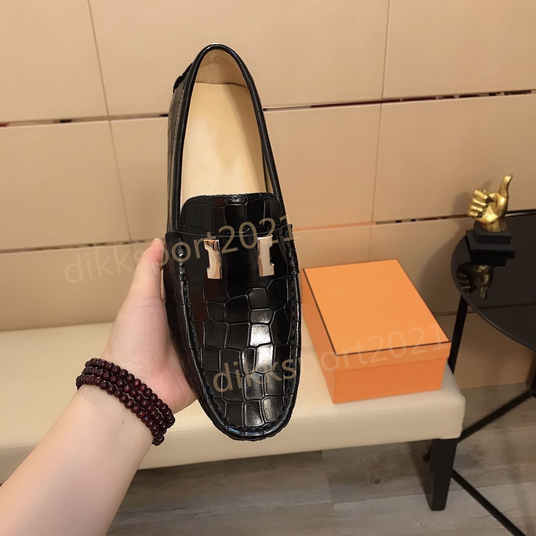 Men Flat casual dress shoes Metal buckle Genuine leather Mules fashion loafers Top quality Men's Formal Business Flats, 18
Men Flat casual dress shoes Metal buckle Genuine leather Mules fashion loafers Top quality Men's Formal Business Flats, 18