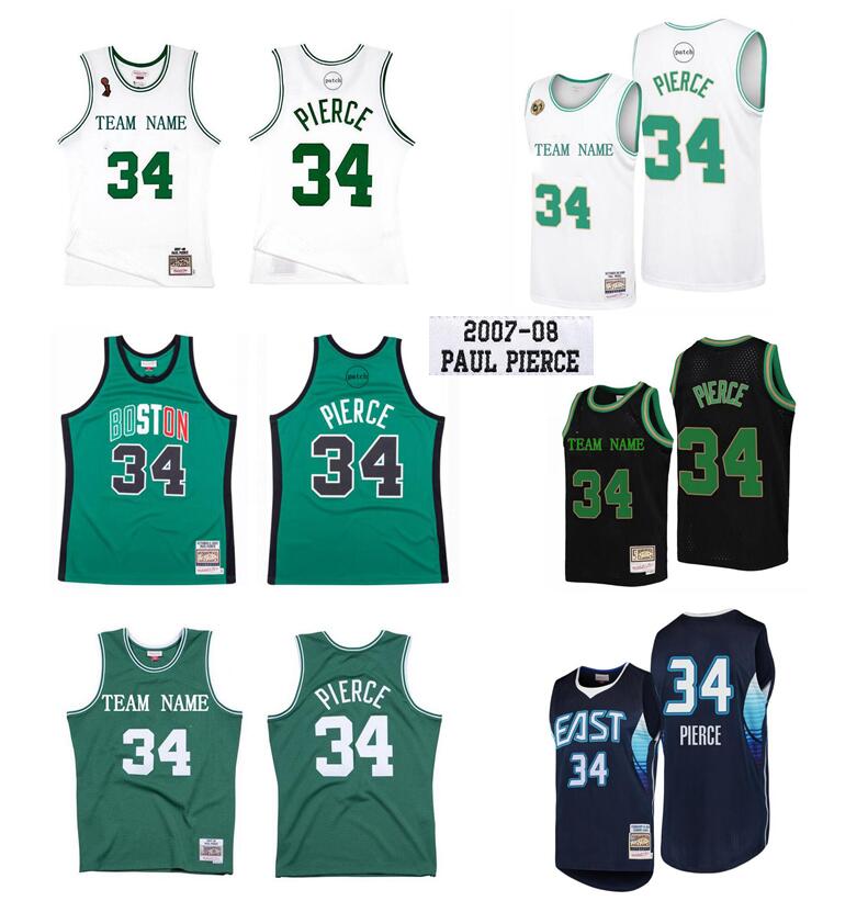 Custom S-6XL Men women youth stitched basketball jerseys 34 Paul Pierce jersey green white Mitchell & Ness 2007-08 Hardwoods Classics retro wear, Black;red
Custom S-6XL Men women youth stitched basketball jerseys 34 Paul Pierce jersey green white Mitchell & Ness 2007-08 Hardwoods Classics retro wear, Black;red