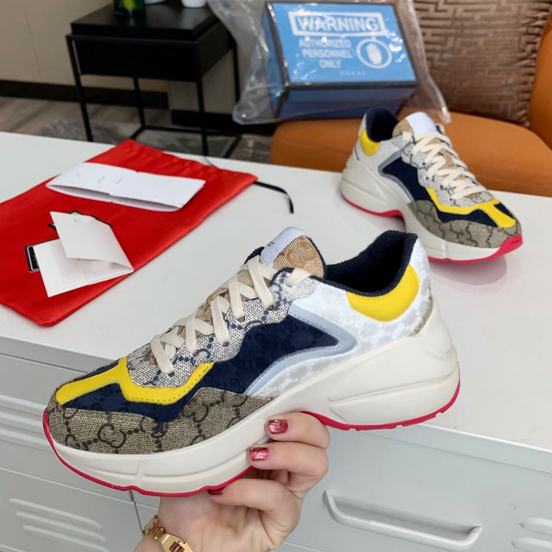 2021Top men's and women's daddy sneakers Paris fashion luxury ladies thick-soled letters patchwork casual shoes
2021Top men's and women's daddy sneakers Paris fashion luxury ladies thick-soled letters patchwork casual shoes