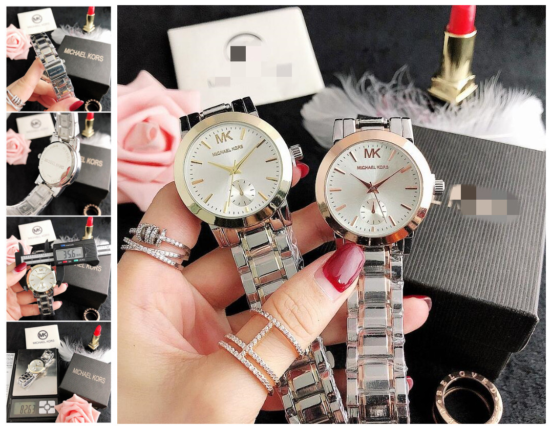 010 michaelmkkors Fashion designer Watches women Girl Big letters women Clock Wristwatch steel band watch Quartz watch men, Ombre color
010 michaelmkkors Fashion designer Watches women Girl Big letters women Clock Wristwatch steel band watch Quartz watch men, Ombre color