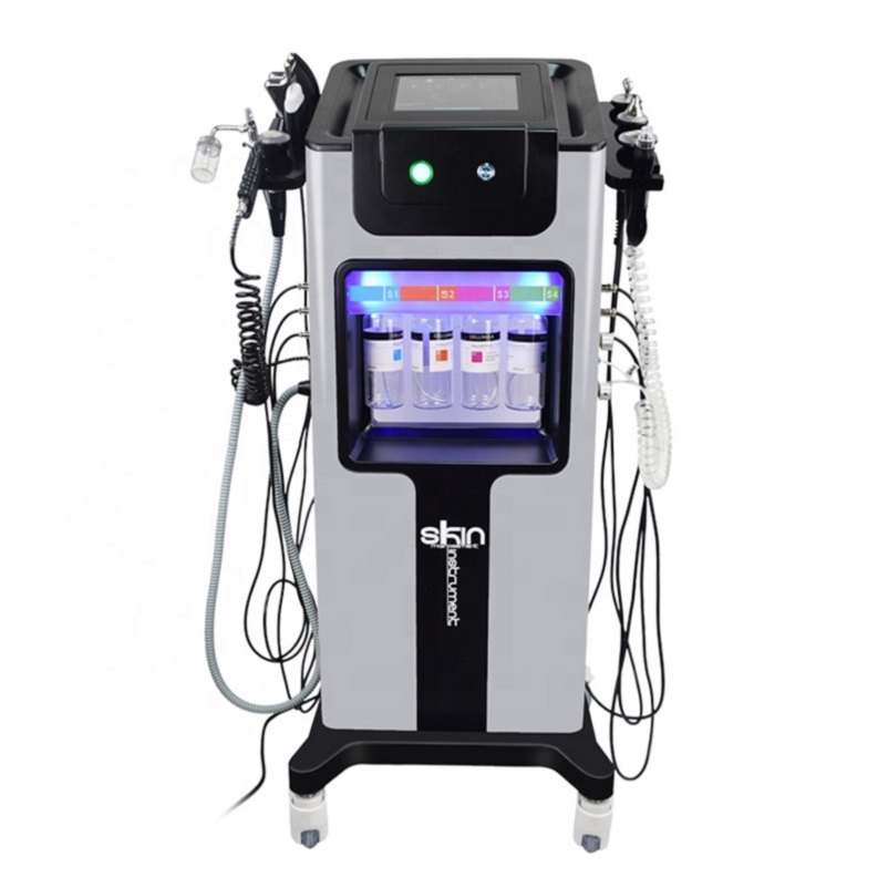 Dermabrasion Diamond Hydro Facial care Skin Beauty Machine bio rf ultrasonic face lift wrinkle removal with 8 handles
Dermabrasion Diamond Hydro Facial care Skin Beauty Machine bio rf ultrasonic face lift wrinkle removal with 8 handles