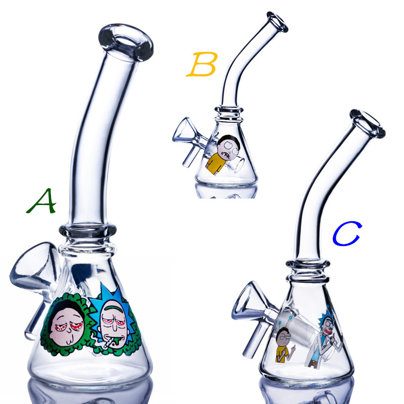 5.5 inch Three Pattern With Cartoon OR Random Color Mini Bottle Glass Bongs Dab Rigs Downstem 10mm Bowl
5.5 inch Three Pattern With Cartoon OR Random Color Mini Bottle Glass Bongs Dab Rigs Downstem 10mm Bowl