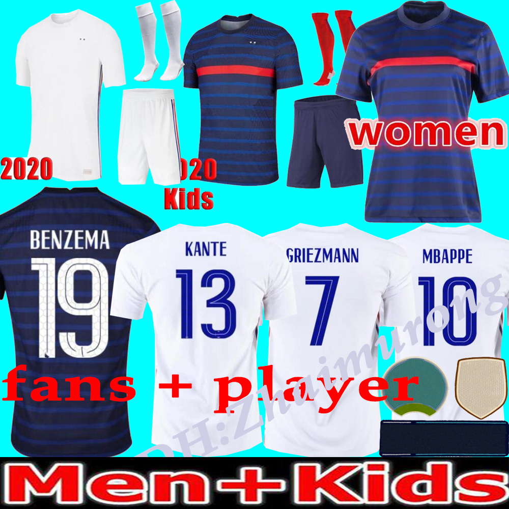 2021 EuroCup soccer jersey BENZEMA MBAPPE GRIEZMANN FRANCE fans and player men + kids kit 20 21 KANTE Maillot de foot equipe Maillots footba, Black
2021 EuroCup soccer jersey BENZEMA MBAPPE GRIEZMANN FRANCE fans and player men + kids kit 20 21 KANTE Maillot de foot equipe Maillots footba, Black